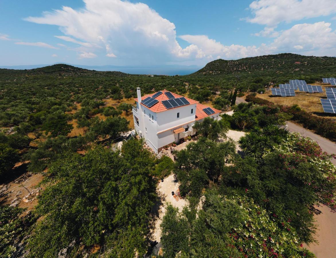 Appartement in OLIVE GROOVE HOUSE PELOPONNESOS WESTERN MANI Kalianeika Exterior foto